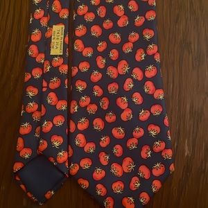 This is a gently worn red Hermes 100% silk tie. dry clean only. Made in France.